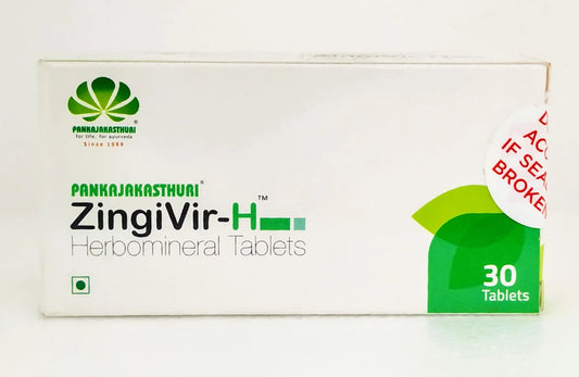 Pankajakasthuri Zingvir-H Tablets - 30Tablets