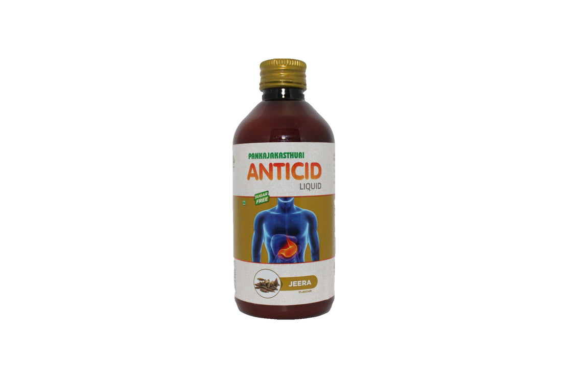 Pankajakasthuri anticid syrup 200ml - Jeera flavour Pankajakasthuri