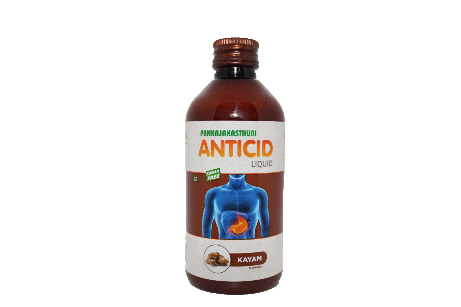 Pankajakasthuri anticid syrup 200ml - Kayam flavour Pankajakasthuri