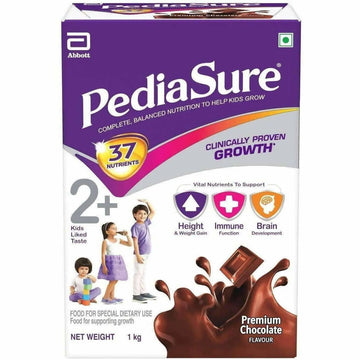 Pediasure Health and Nutrition Drink Powder for Kids Growth (Premium Chocolate) Pediasure