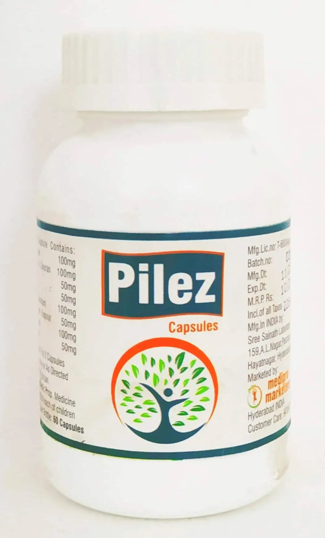 Pilez Capsules - 60Capsules Medipro