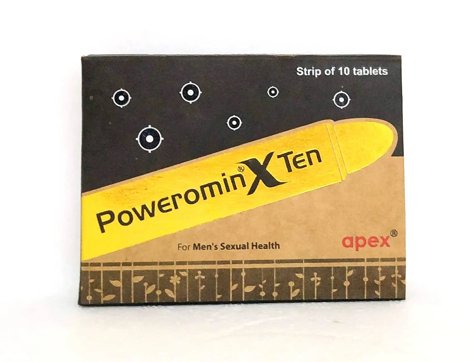 Poweromin X Ten Tablets - 10Tablets Apex Ayurveda