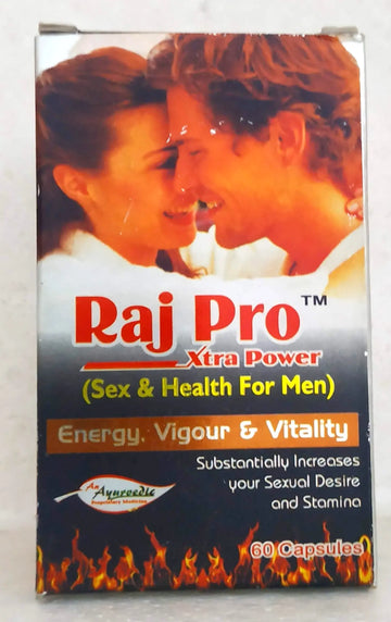 Rajpro capsules - 60Capsules Rajasthan Herbals