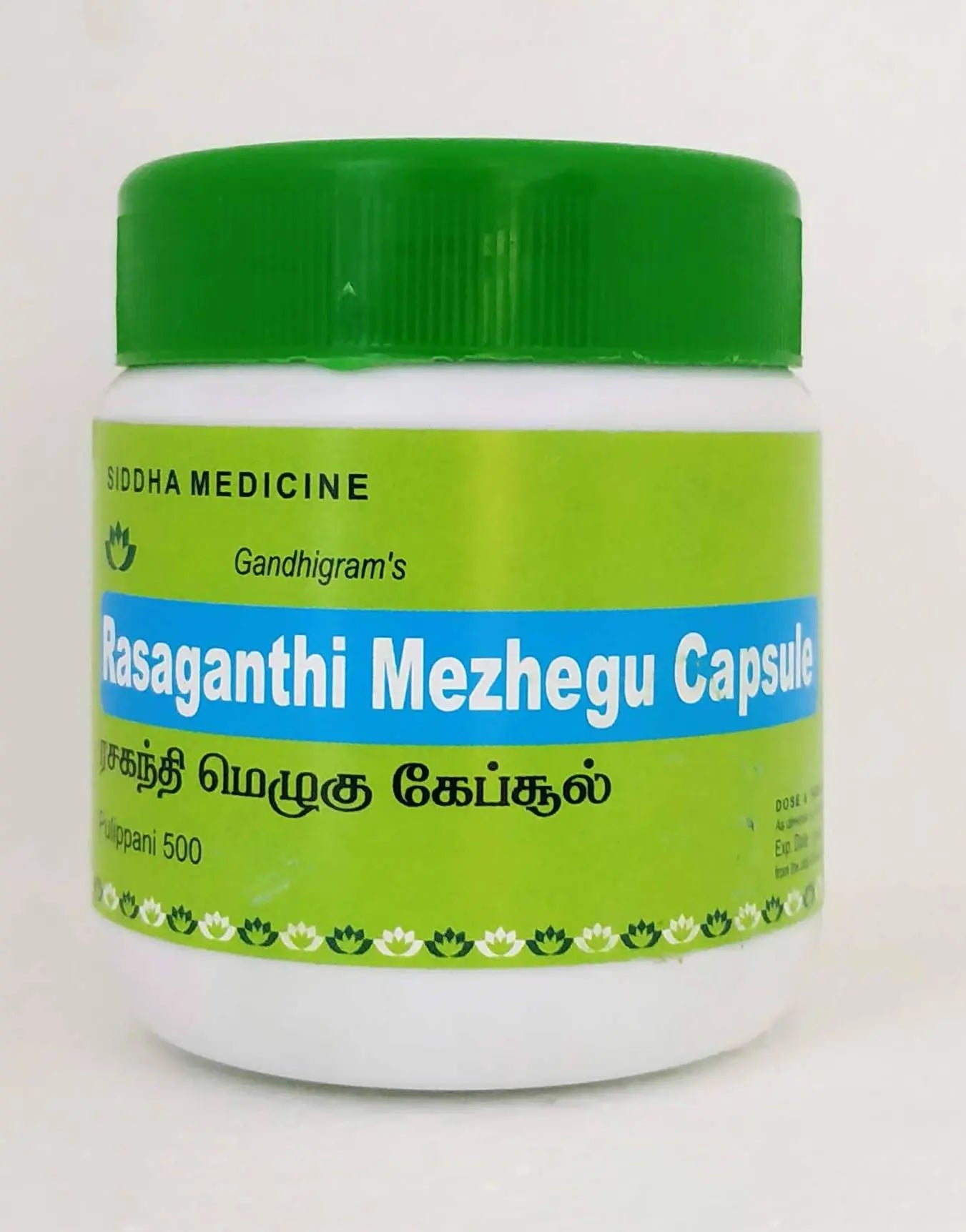 Rasagandhi Mezhugu - 60Capsules Lakshmi Seva Sangham