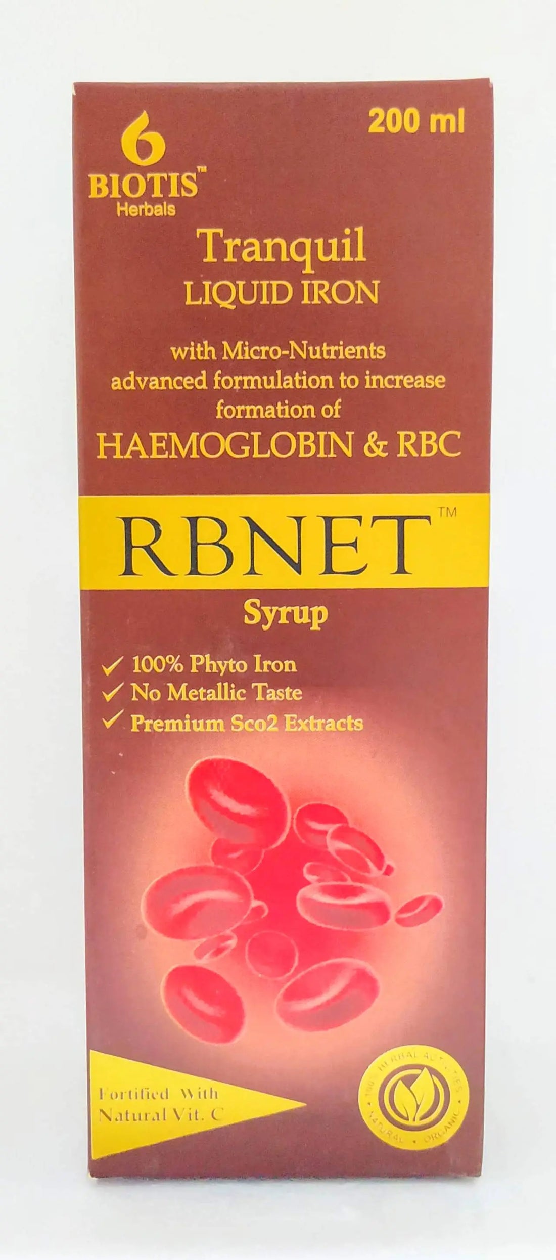 Rbnet Syrup 200ml Biotis