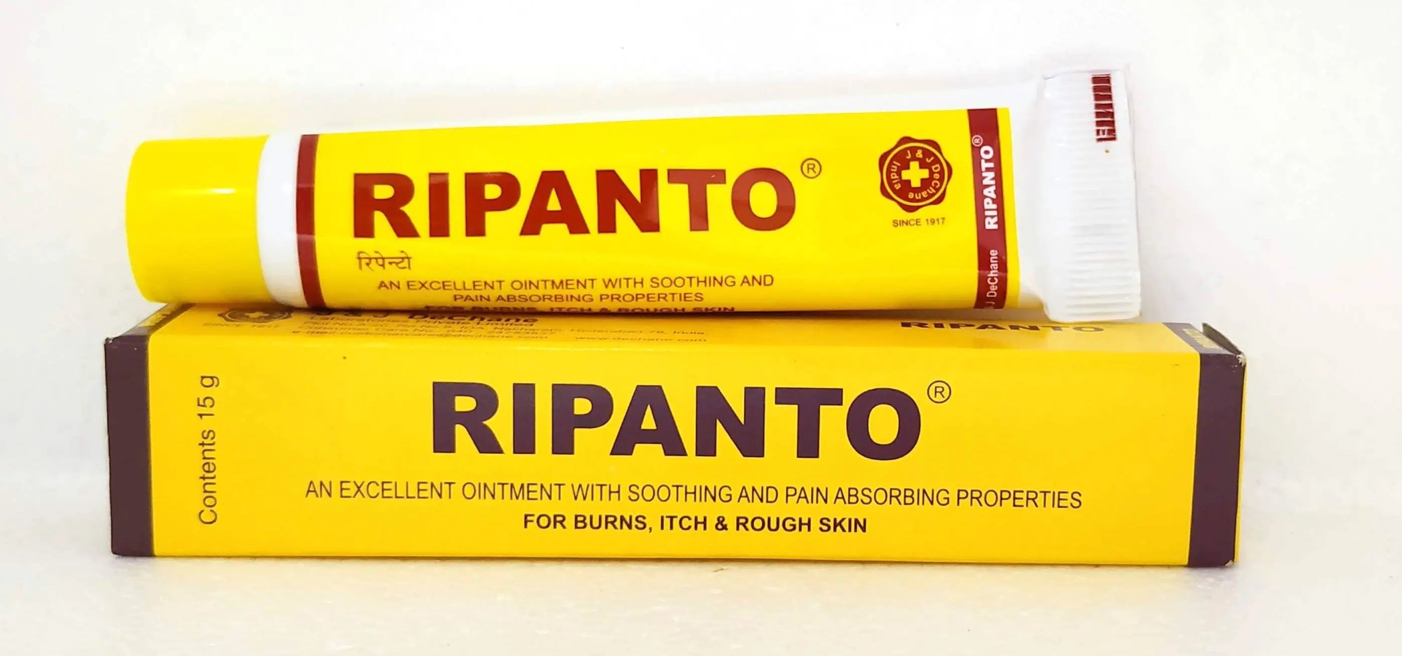 Ripanto Ointment 15gm JJ Dechane
