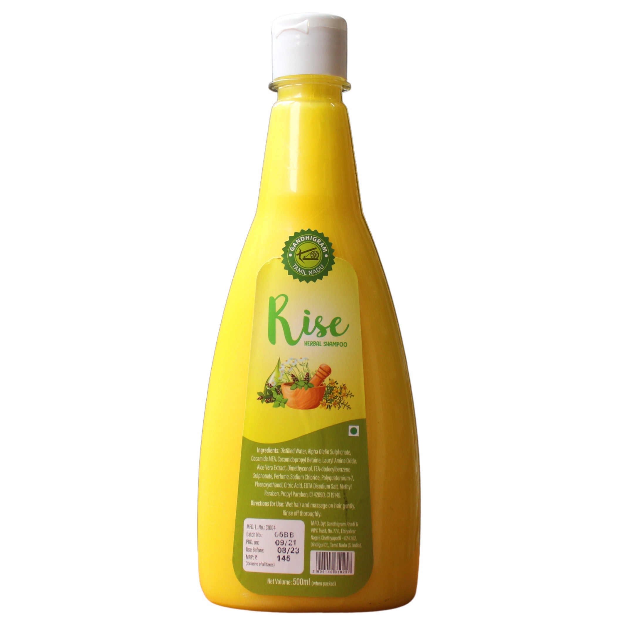 Rise Herbal Shampoo - 500gm Gandhigram