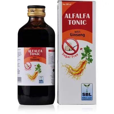 SBL Alfalfa Tonic with Ginseng Sugar Free SBL