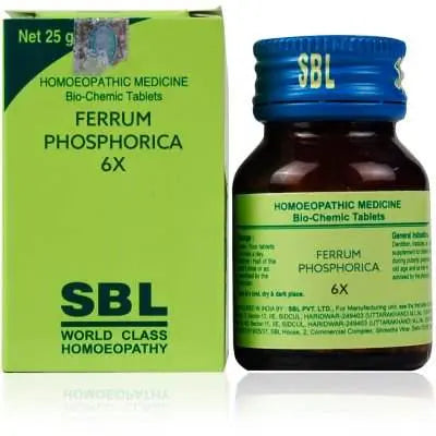 SBL Bio Chemics Salts Ferrum Phosphoricum 6x SBL