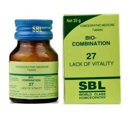 SBL Bio Combination 27 Lack of Vitality