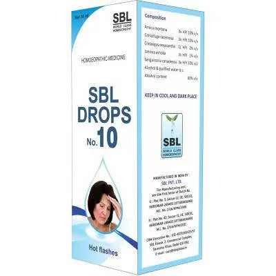 SBL Drops No 10 Hot flashes SBL