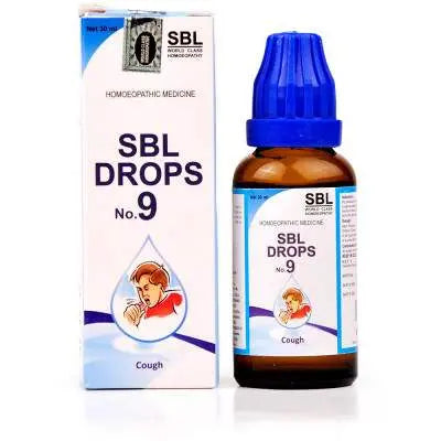 SBL Drops No 9 for Cough SBL