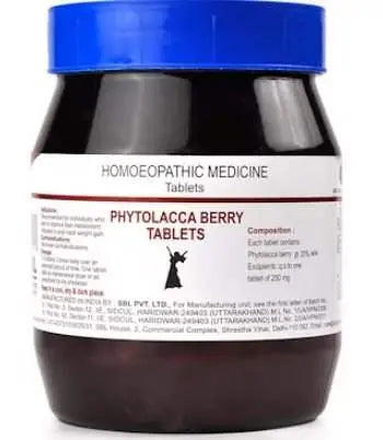 SBL Phytolacca Berry Tablets SBL