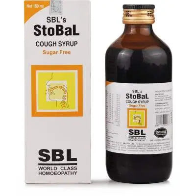 SBL Stobal Cough Syrup Sugar Free SBL