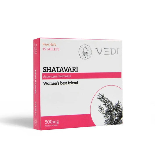 Shatavari Tablets - 15Tablets Vedi Herbals