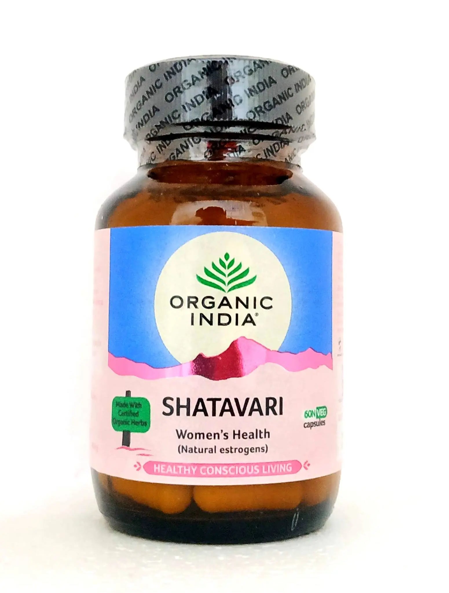 Shatavari capsules - 60capsules Organic India