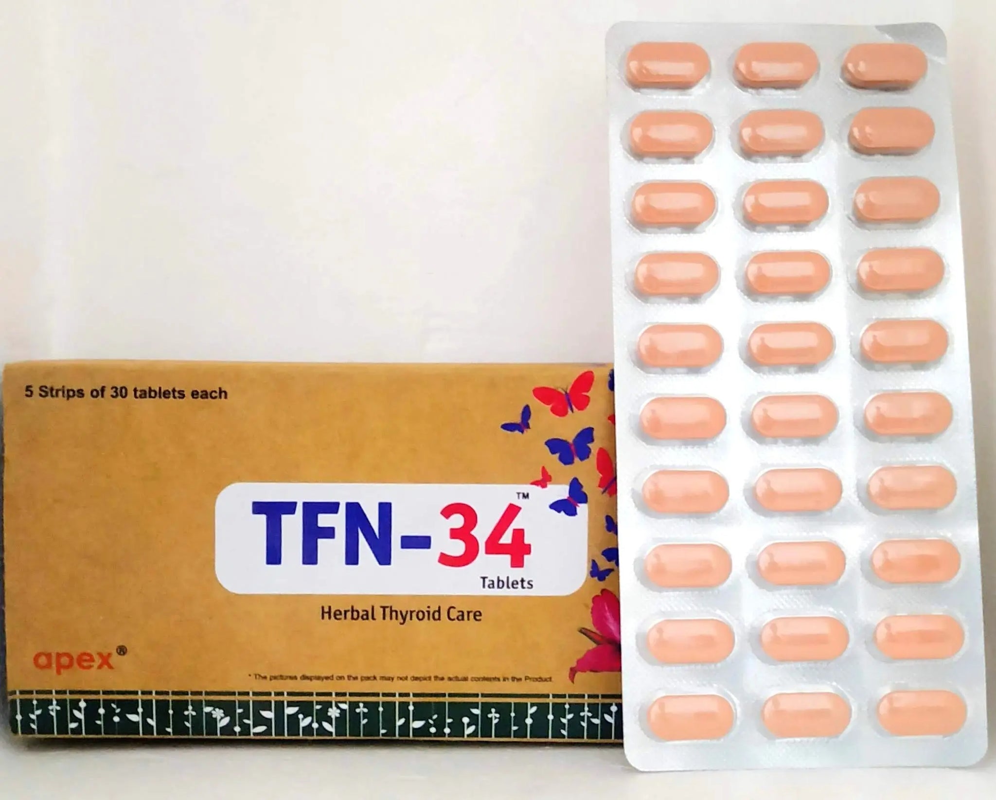 TFN-34 Tablets - 30Tablets Apex Ayurveda