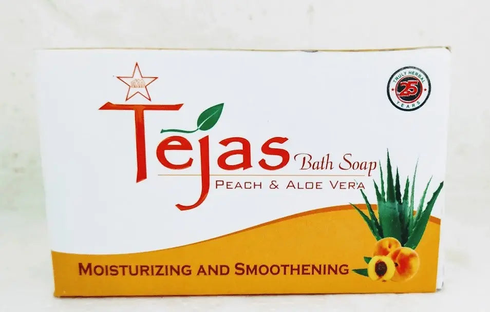 Tejas peach and Aloe vera soap 75gm SKM