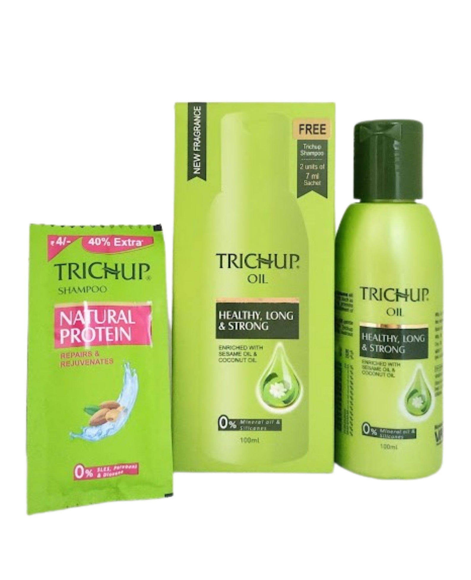Trichup hair oil - Healthy Long and Strong 100ml Vasu herbals