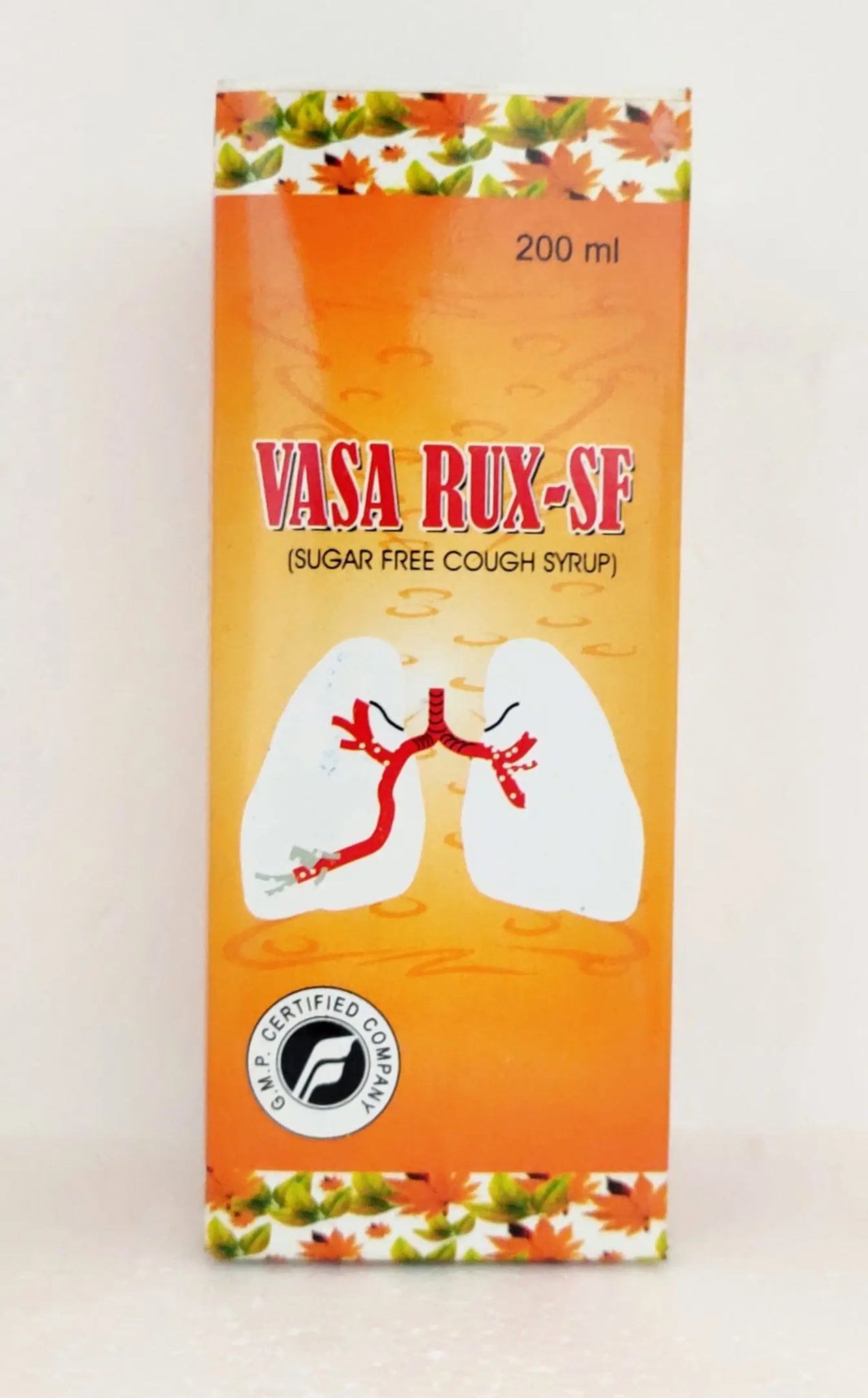 Vasa rux sf syrup 200ml Fort Herbal Drugs
