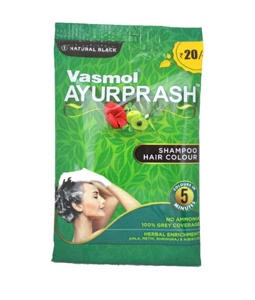 Vasmol Ayurprash Shampoo hair colour Vasmol