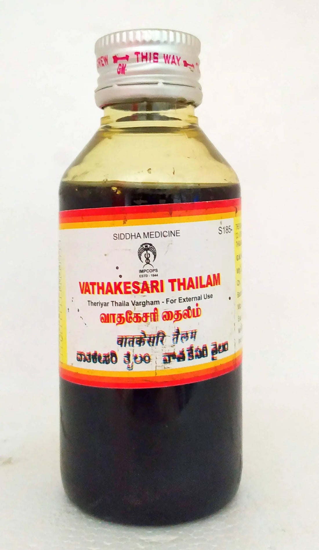 Vathakesari Thailam 100ml Impcops