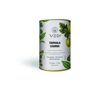 Vedi Triphala Churna 150gm (Organic) Vedi Herbals