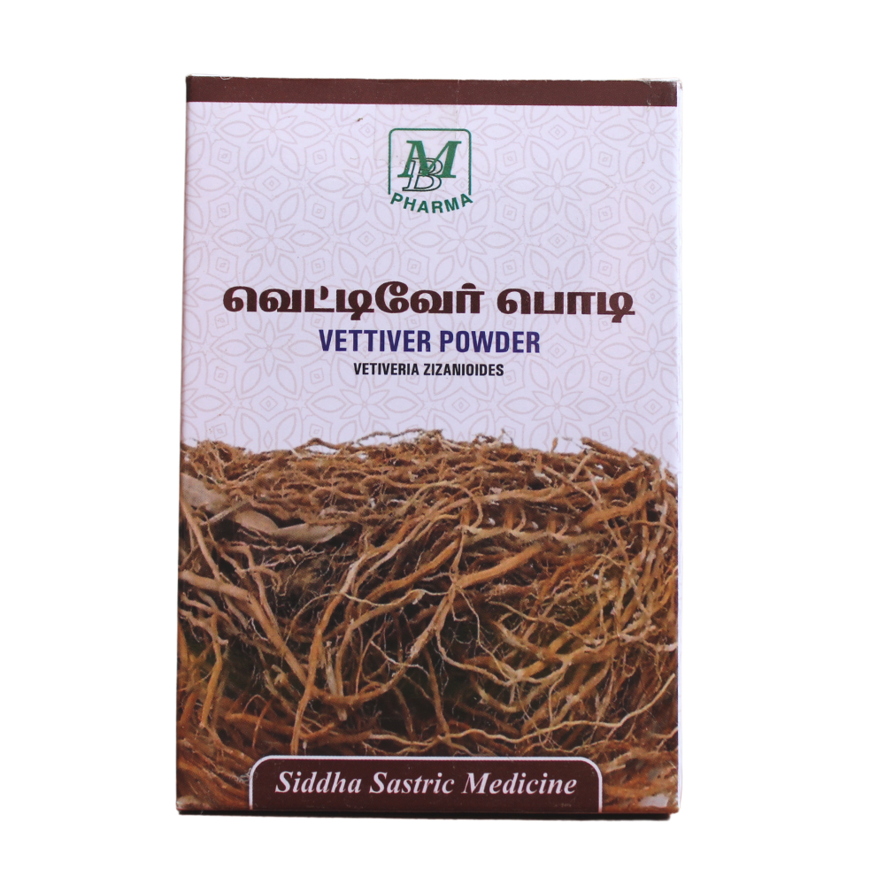 Vettiver Powder 50gm MB Pharma