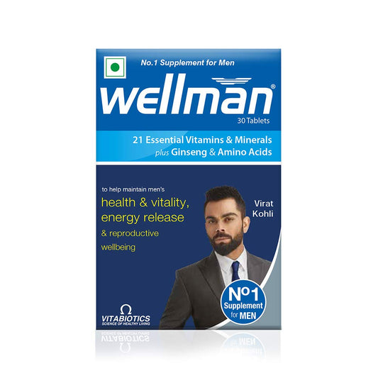 Wellman Health Supplement Tablets - 30 Tablets