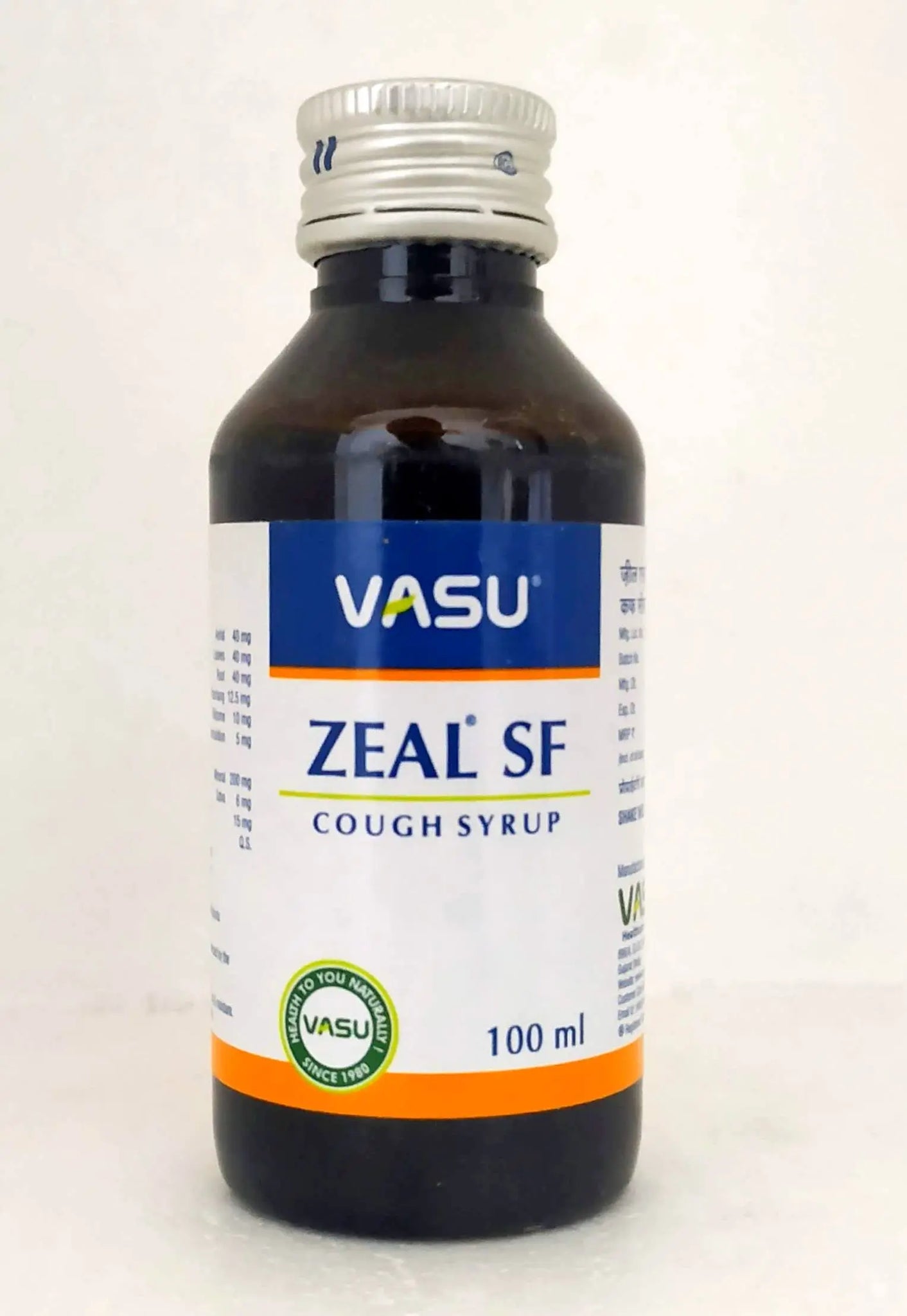 Zeal-SF Syrup 100ml Vasu herbals