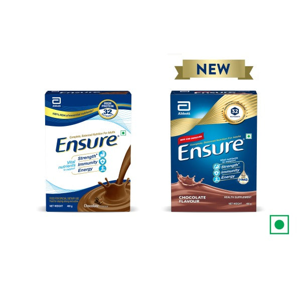 Ensure Nutritional Powder Chocolate Flavour 400gm - Refill Pack