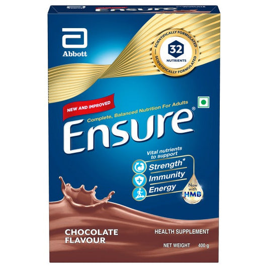 Ensure Nutritional Powder Chocolate Flavour 400gm - Refill Pack