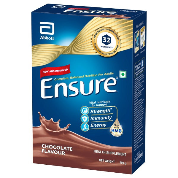 Ensure Nutritional Powder Chocolate Flavour 400gm - Refill Pack