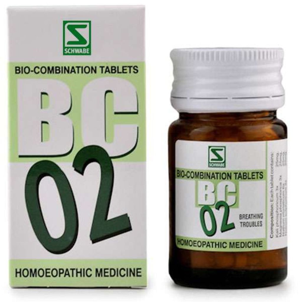 Willmar Schwabe Bio Combination 02 - Asthma Dr Willmar Schwabe Homeo
