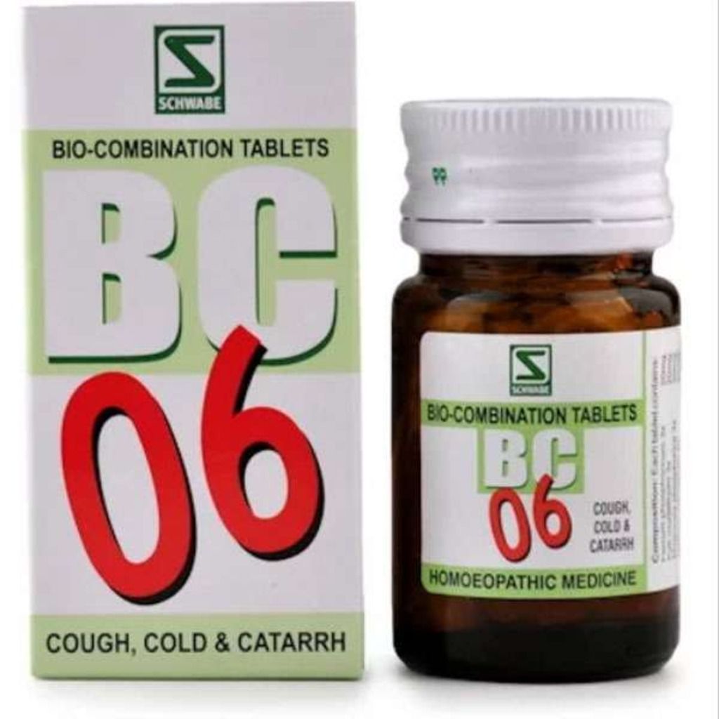 Willmar Schwabe Bio Combination 06 - Cough, Cold & Catarrh Dr Willmar Schwabe Homeo