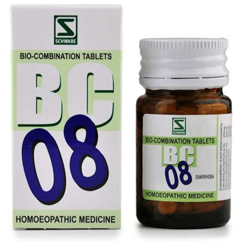 Willmar Schwabe Bio Combination 08 - Diarrhoea Dr Willmar Schwabe Homeo