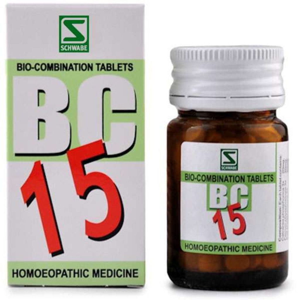 Willmar Schwabe Bio Combination 15 - Menstruation Troubles Dr Willmar Schwabe Homeo