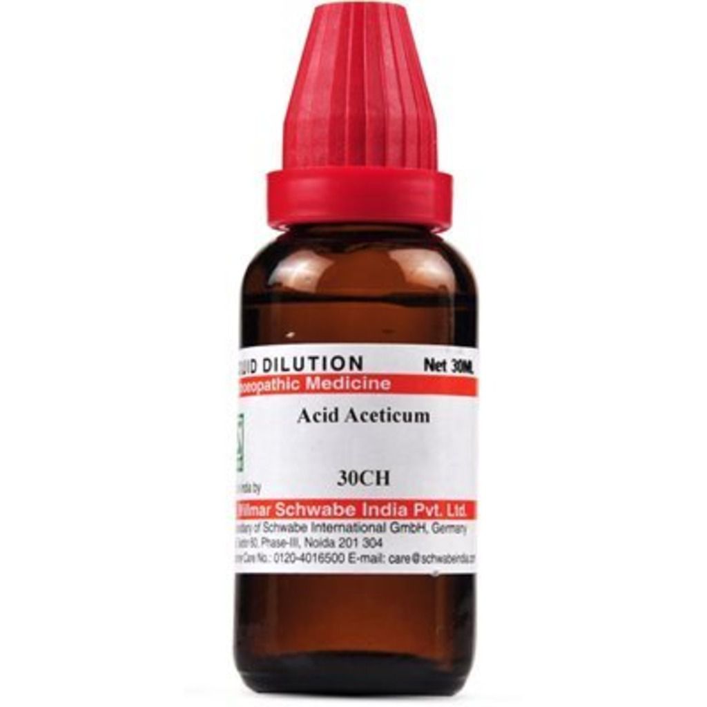 Willmar Schwabe Acid Aceticum - 30 ml Dr Willmar Schwabe Homeo