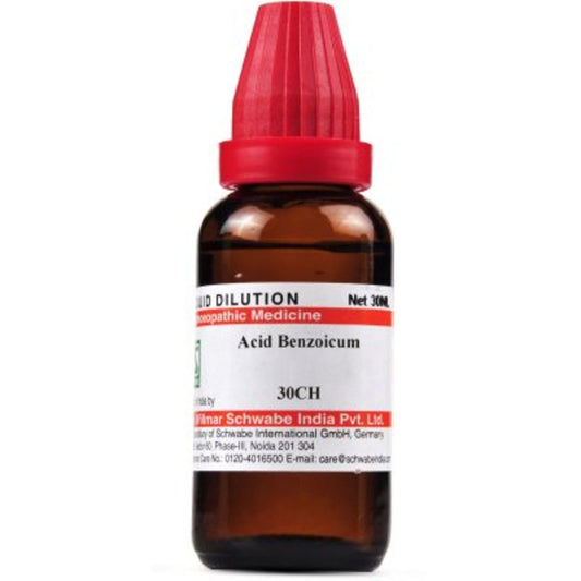 Willmar Schwabe Acid Benzoicum - 30 ml