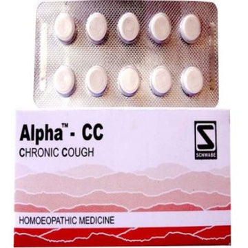 Willmar Schwabe Alpha CC (Chronic Cough) Dr Willmar Schwabe Homeo