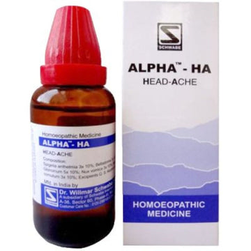 Willmar Schwabe Alpha HA (Headache) Dr Willmar Schwabe Homeo