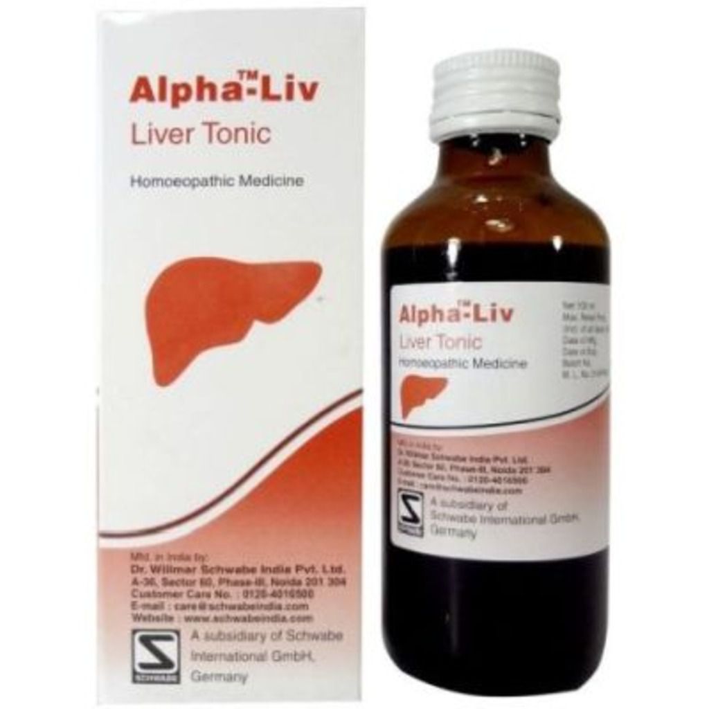 Willmar Schwabe Alpha Liv - Liver Tonic Dr Willmar Schwabe Homeo