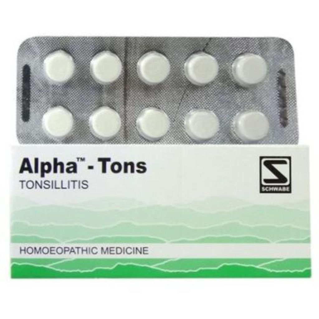 Willmar Schwabe Alpha Tons (Tonsilitis) Dr Willmar Schwabe Homeo