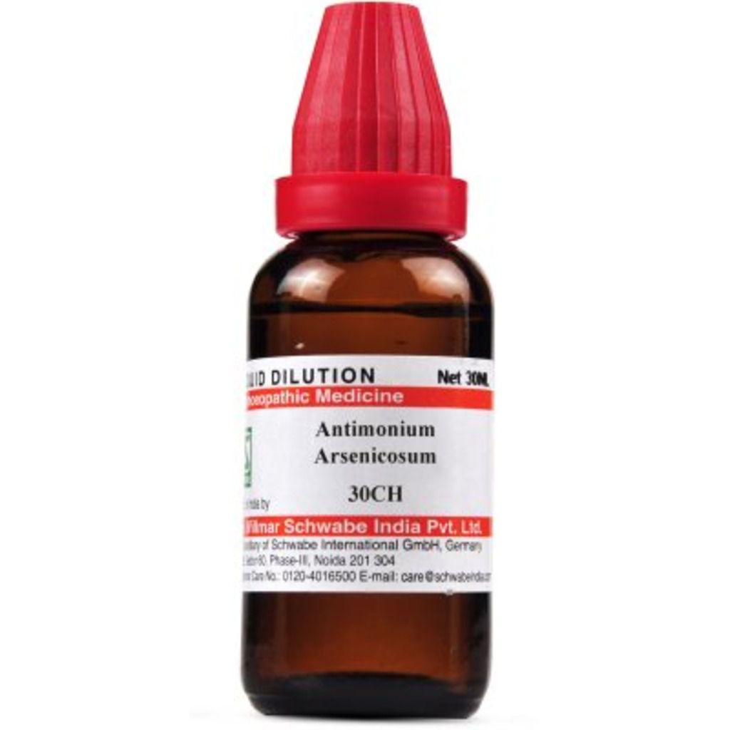 Willmar Schwabe Antimonium Arsenicosum - 30 ml Dr Willmar Schwabe Homeo