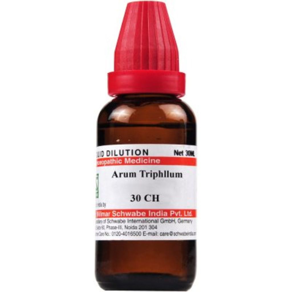 Willmar Schwabe Arum Triphllum - 30 ml Dr Willmar Schwabe Homeo