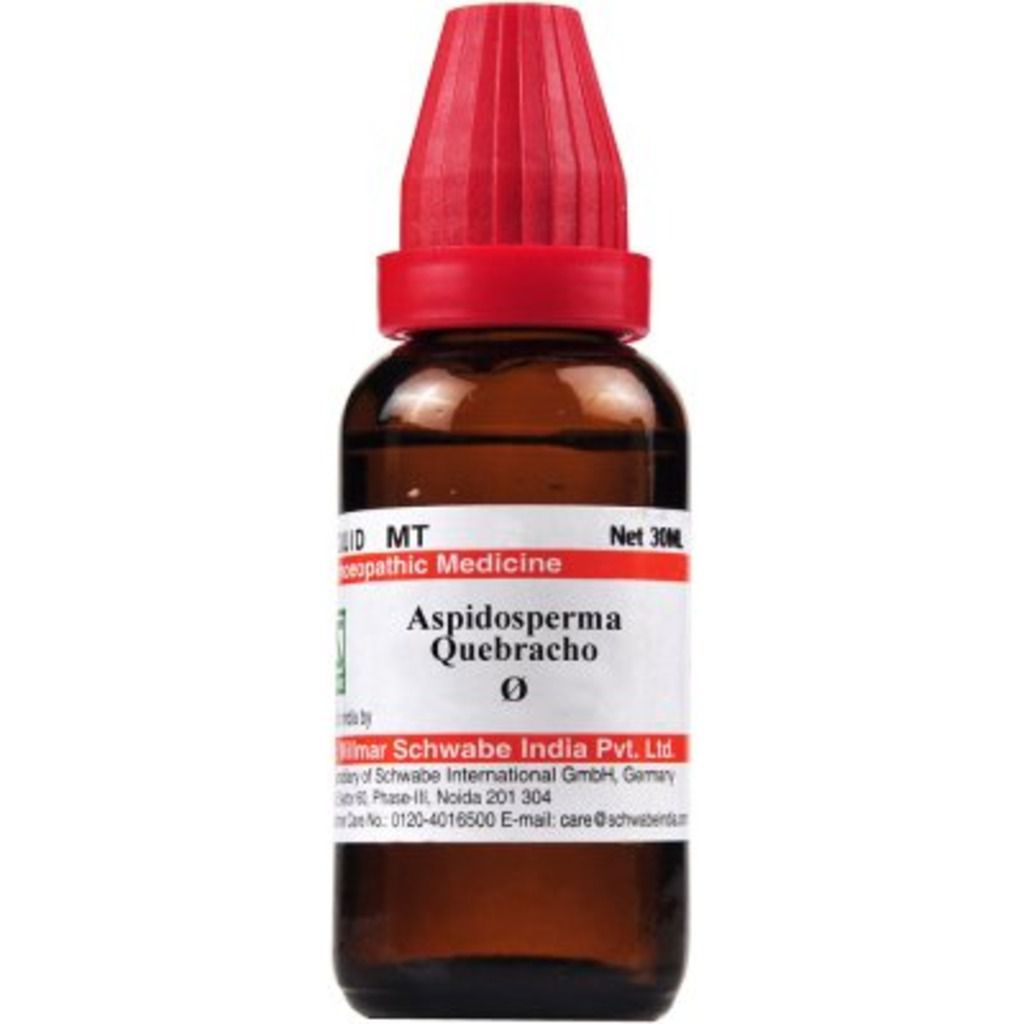 Willmar Schwabe Aspidosperma Quebracho 1X (Q) Dr Willmar Schwabe Homeo