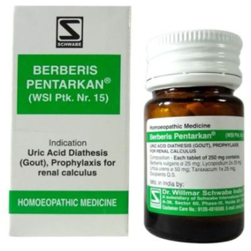 Willmar Schwabe Berberis Pentarkan Dr Willmar Schwabe Homeo