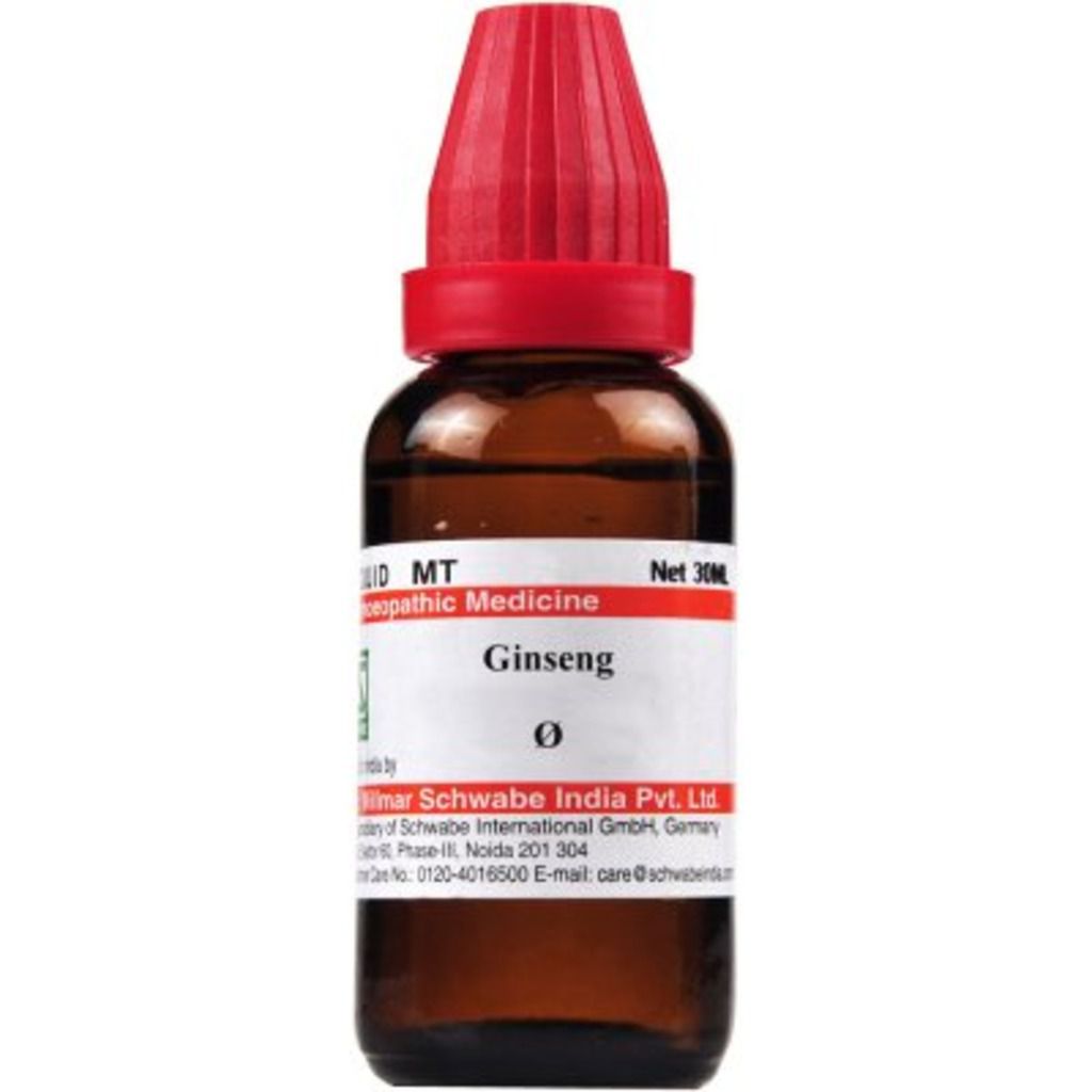 Willmar Schwabe Ginseng 1X ( Q ) Dr Willmar Schwabe Homeo