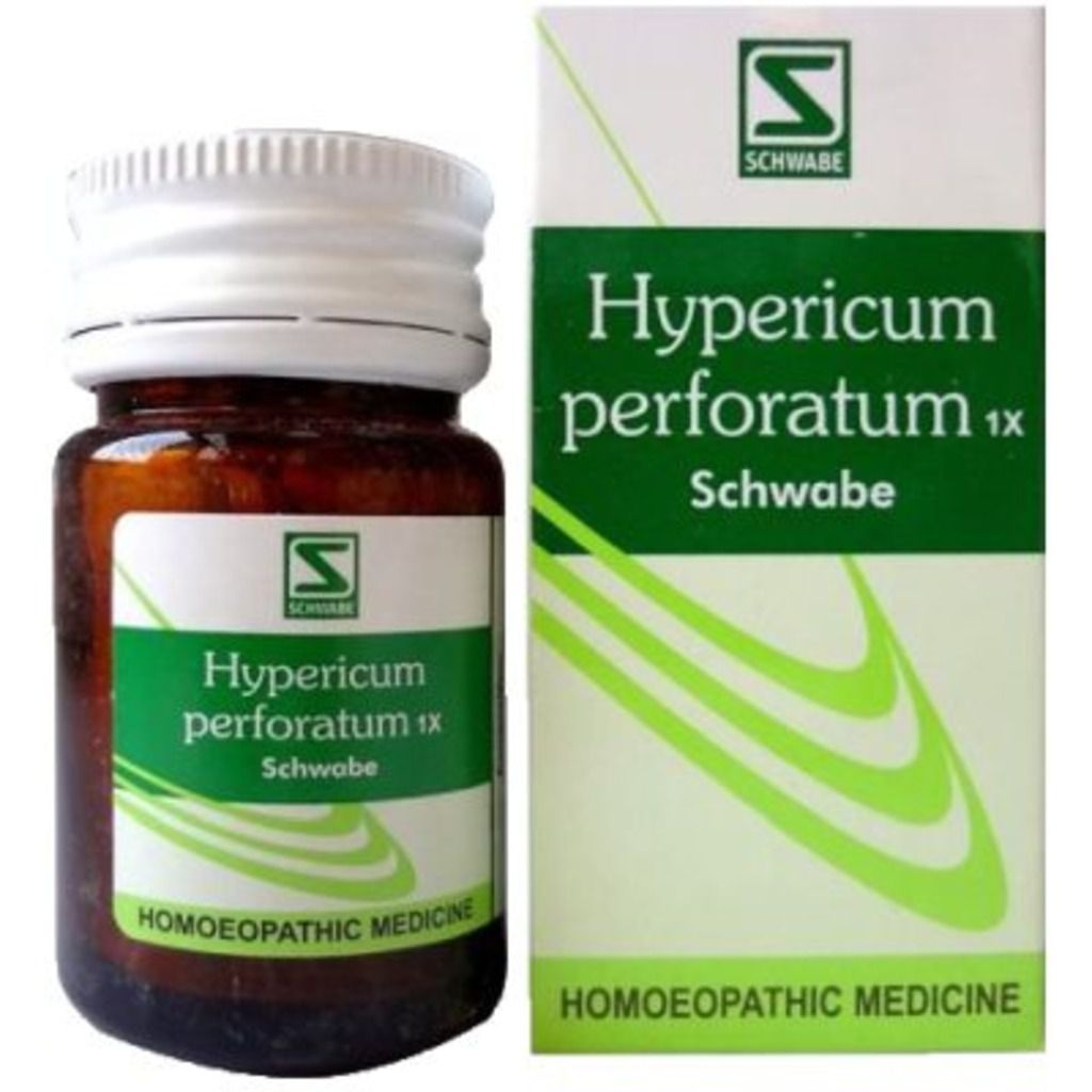 Willmar Schwabe Hypericum Perforatum 1X Tablets Dr Willmar Schwabe Homeo