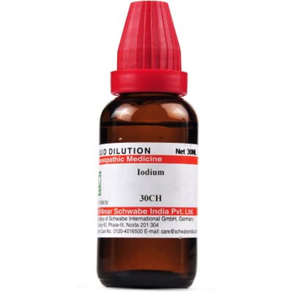 Willmar Schwabe Iodium - 30 ml Dr Willmar Schwabe Homeo